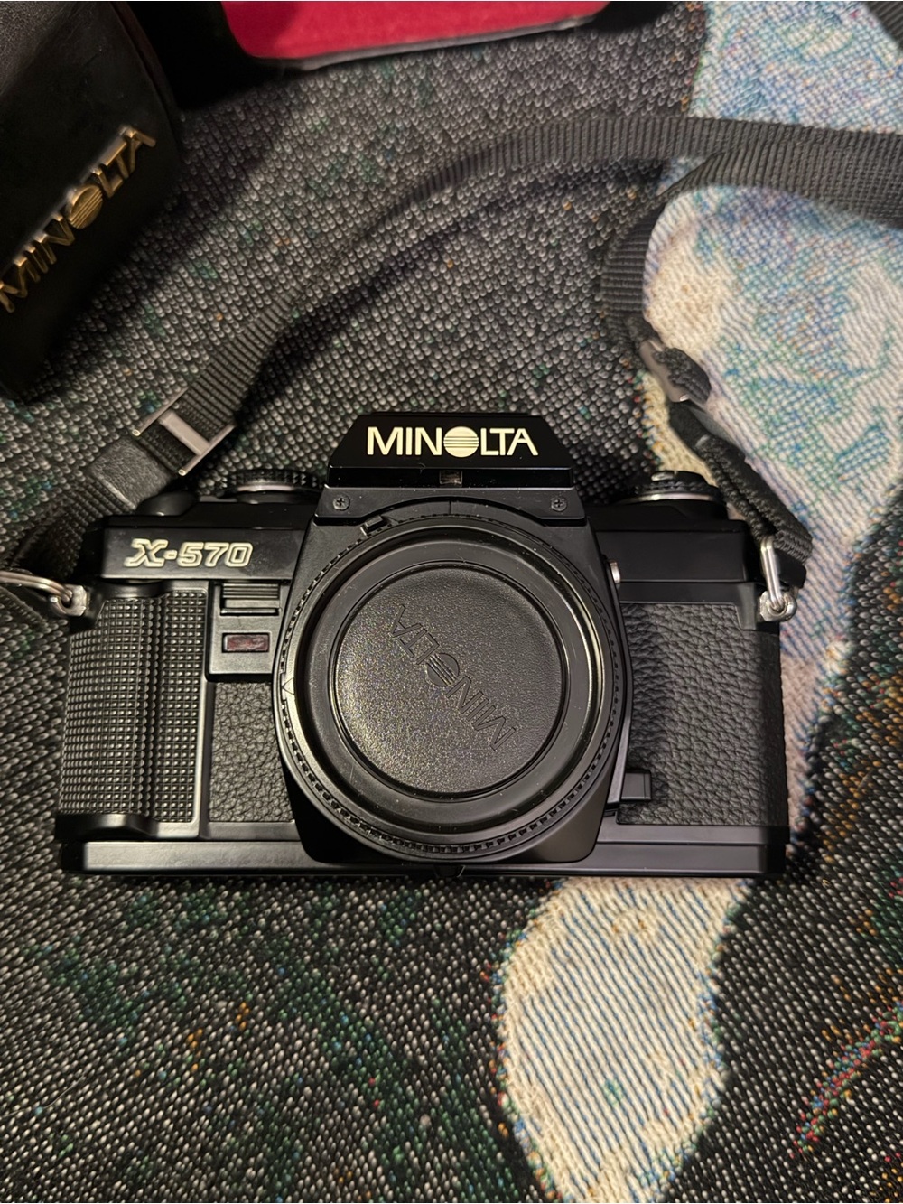 Minolta X-570 Vintage Camera Lot